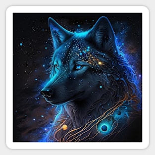 Multiverse Wolfdog Sticker